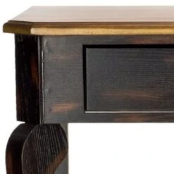 Katie Console With 2 Storage Drawer - Dark Brown / Light Brown- Safavieh -Console Tables Sales unnamed file 2626