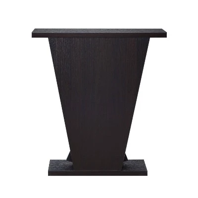 Nebra 3 Shelf Console Table Espresso - HOMES: Inside + Out 5 Nebra 3 Shelf Console Table Espresso - HOMES: Inside + Out - Image 3