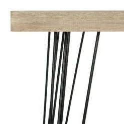 Lali Mid-Century Console Table - Light Brown & Black - Safavieh -Console Tables Sales unnamed file 266