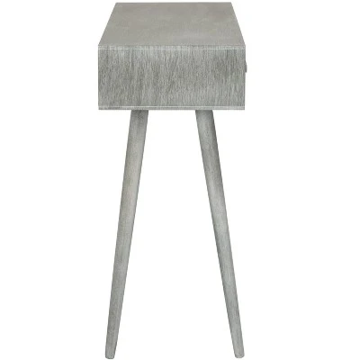 Albus 3 Drawer Console Table- Slate Grey - Safavieh 5 Albus 3 Drawer Console Table- Slate Grey - Safavieh - Image 3