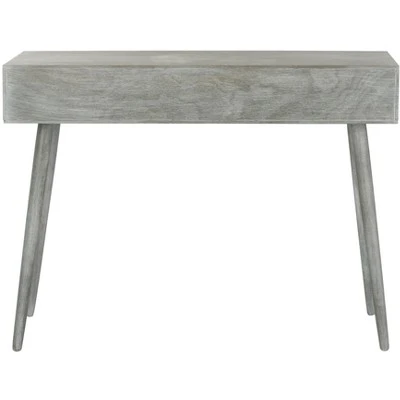 Albus 3 Drawer Console Table- Slate Grey - Safavieh 6 Albus 3 Drawer Console Table- Slate Grey - Safavieh - Image 4