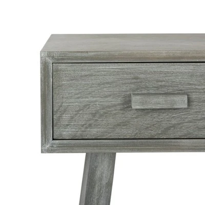 Albus 3 Drawer Console Table- Slate Grey - Safavieh 8 Albus 3 Drawer Console Table- Slate Grey - Safavieh - Image 6