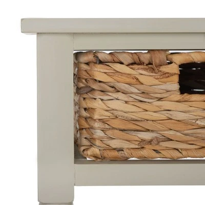 Christa Console Table With Storage - Vintage Grey - Safavieh 9 Christa Console Table With Storage - Vintage Grey - Safavieh - Image 7