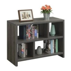 Northfield Console 3 Tier Bookcase Weathered Gray - Breighton Home 5 Northfield Console 3 Tier Bookcase Weathered Gray - Breighton Home -Console Tables Sales unnamed file 2715