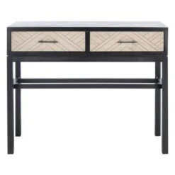 Ajana 2 Drawers Console Table - Safavieh Black -Console Tables Sales unnamed file 2747