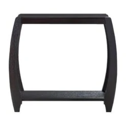 Tecto 2 Shelf Console Table Espresso - HOMES: Inside + Out -Console Tables Sales unnamed file 2751