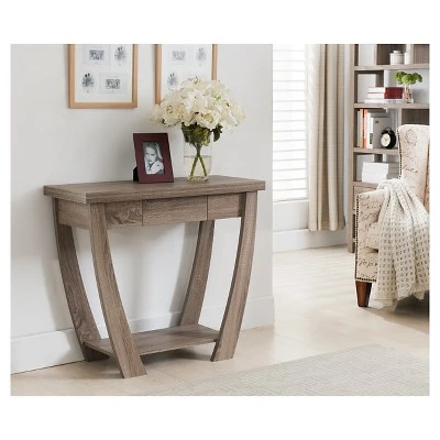Rory Contemporary Sofa Table Light Oak - HOMES: Inside + Out 3 Rory Contemporary Sofa Table Light Oak - HOMES: Inside + Out
