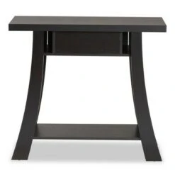 Herman Wood 1 Drawer Console Table - Baxton Studio Dark Brown 15 Herman Wood 1 Drawer Console Table - Baxton Studio Dark Brown -Console Tables Sales unnamed file 2785