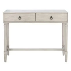 Aliyah 2 Drawers Console Table - Safavieh White -Console Tables Sales unnamed file 2809