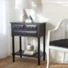 Primrose 3 Drawers Console Table Black - Safavieh -Console Tables Sales unnamed file 2811