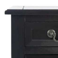 Primrose 3 Drawers Console Table Black - Safavieh -Console Tables Sales unnamed file 2819