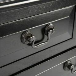 Primrose 3 Drawers Console Table Black - Safavieh -Console Tables Sales unnamed file 2820