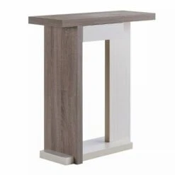 Nebra 3 Shelf Console Table Dark Taupe - HOMES: Inside + Out -Console Tables Sales unnamed file 2827