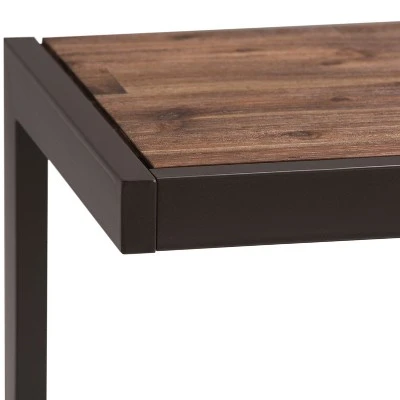 Cecilia Console Sofa Table - WyndenHall Natural Aged Brown 6 Cecilia Console Sofa Table - WyndenHall Natural Aged Brown - Image 4