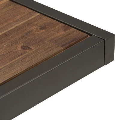 Cecilia Console Sofa Table - WyndenHall Natural Aged Brown 8 Cecilia Console Sofa Table - WyndenHall Natural Aged Brown - Image 6