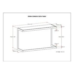 Cecilia Console Sofa Table - WyndenHall Natural Aged Brown 19 Cecilia Console Sofa Table - WyndenHall Natural Aged Brown -Console Tables Sales unnamed file 2899