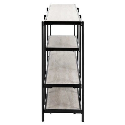 Petra 3 Tier Console Table Beige - Safavieh 5 Petra 3 Tier Console Table Beige - Safavieh - Image 3