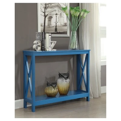 Oxford Console Table Blue - Breighton Home 3 Oxford Console Table Blue - Breighton Home