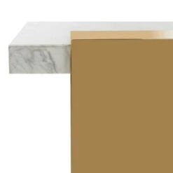Mycha Marble Console Table White/Gold - Safavieh 11 Mycha Marble Console Table White/Gold - Safavieh -Console Tables Sales unnamed file 2948