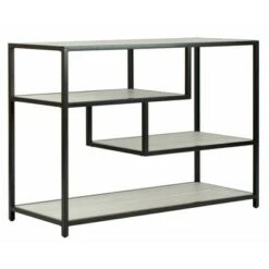 Reese Geometric Console Table - Safavieh Beige/black -Console Tables Sales unnamed file 2968