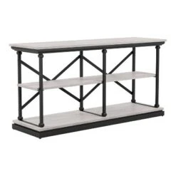 Tullymore Shelf Base Sofa Table - miBasics Antique White/black 14 Tullymore Shelf Base Sofa Table - miBasics Antique White/black -Console Tables Sales unnamed file 297