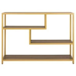 Reese Geometric Console Table - Safavieh Beige/black -Console Tables Sales unnamed file 2976