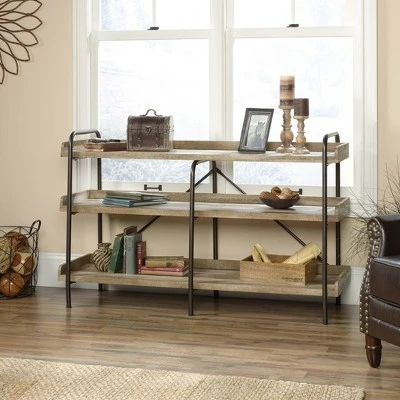 Carson Forge Anywhere Console Lintel Oak - Sauder 3 Carson Forge Anywhere Console Lintel Oak - Sauder