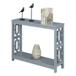 Town Square Console Table with Shelf Gray - Breighton Home 9 Town Square Console Table with Shelf Gray - Breighton Home -Console Tables Sales unnamed file 3041