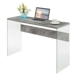 Soho Console Table Gray Faux Marble - Breighton Home -Console Tables Sales unnamed file 3066