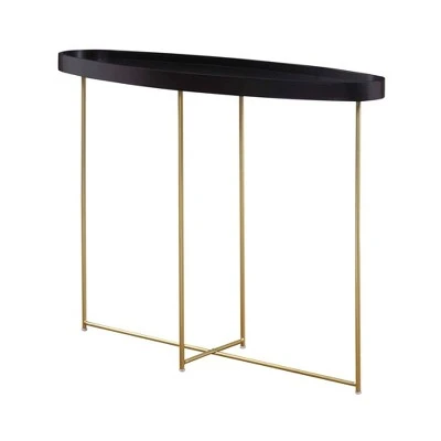 Lunar Console Table - Breighton Home Black/gold 6 Lunar Console Table - Breighton Home Black/gold - Image 4