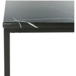 Baize Console Table - Black - Safavieh