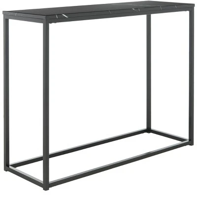 Baize Console Table - Black - Safavieh 6 Baize Console Table - Black - Safavieh - Image 4