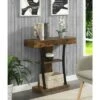 Newport 1 Drawer Harri Console Table with Shelves Barnwood/Black - Breighton Home 2 Newport 1 Drawer Harri Console Table with Shelves Barnwood/Black - Breighton Home -Console Tables Sales unnamed file 3093