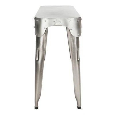 Classic Iron Console Table Silver - Safavieh 5 Classic Iron Console Table Silver - Safavieh - Image 3