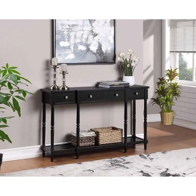 Breighton Home Cheyenne Console Table - Johar Furniture Black 3 Breighton Home Cheyenne Console Table - Johar Furniture Black