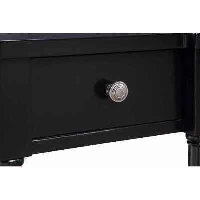 Breighton Home Cheyenne Console Table - Johar Furniture Black 6 Breighton Home Cheyenne Console Table - Johar Furniture Black - Image 4