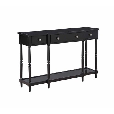 Breighton Home Cheyenne Console Table - Johar Furniture Black 10 Breighton Home Cheyenne Console Table - Johar Furniture Black - Image 8
