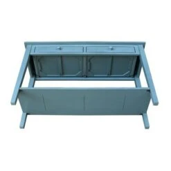 Spencer Console Server Table Antique Ocean Blue - International Concepts 19 Spencer Console Server Table Antique Ocean Blue - International Concepts -Console Tables Sales unnamed file 3174