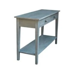Spencer Console Server Table Antique Washed Heather Gray - International Concepts 13 Spencer Console Server Table Antique Washed Heather Gray - International Concepts -Console Tables Sales unnamed file 3177