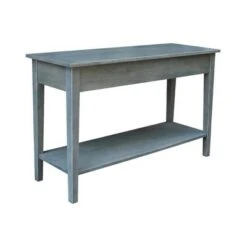 Spencer Console Server Table Antique Washed Heather Gray - International Concepts 14 Spencer Console Server Table Antique Washed Heather Gray - International Concepts -Console Tables Sales unnamed file 3178