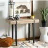 Alyssa Wood Top Console Table Brown - Safavieh 1 Alyssa Wood Top Console Table Brown - Safavieh -Console Tables Sales unnamed file 3217