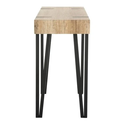 Alyssa Wood Top Console Table Brown - Safavieh 5 Alyssa Wood Top Console Table Brown - Safavieh - Image 3