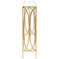 Carina Oval Ringed Console Table - Gold - Safavieh 11 Carina Oval Ringed Console Table - Gold - Safavieh -Console Tables Sales unnamed file 3304