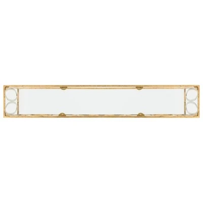 Carina Oval Ringed Console Table - Gold - Safavieh 7 Carina Oval Ringed Console Table - Gold - Safavieh - Image 5