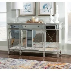 Falcone Console Silver - Powell Company 16 Falcone Console Silver - Powell Company -Console Tables Sales unnamed file 3347