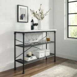 Madeleine Console - Crosley Matte Black -Console Tables Sales unnamed file 3383