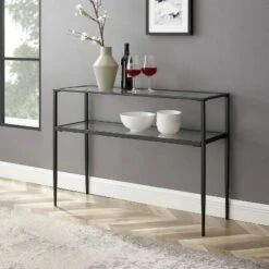Ashton Console Table Matte Black - Crosley 18 Ashton Console Table Matte Black - Crosley -Console Tables Sales unnamed file 3421