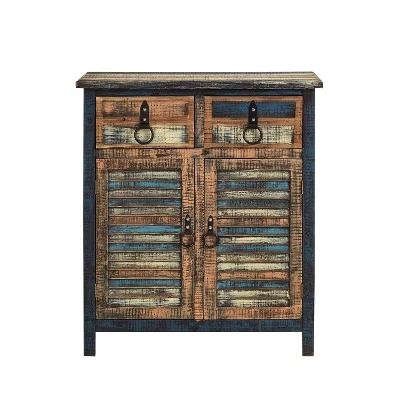 Marley Console Cabinet Distressed - Powell Company 3 Marley Console Cabinet Distressed - Powell Company