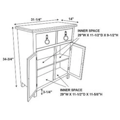 Marley Console Cabinet Distressed - Powell Company 21 Marley Console Cabinet Distressed - Powell Company -Console Tables Sales unnamed file 3444