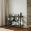 Emery Console Shelf Table Dark Wood - RST Brands -Console Tables Sales unnamed file 3445
